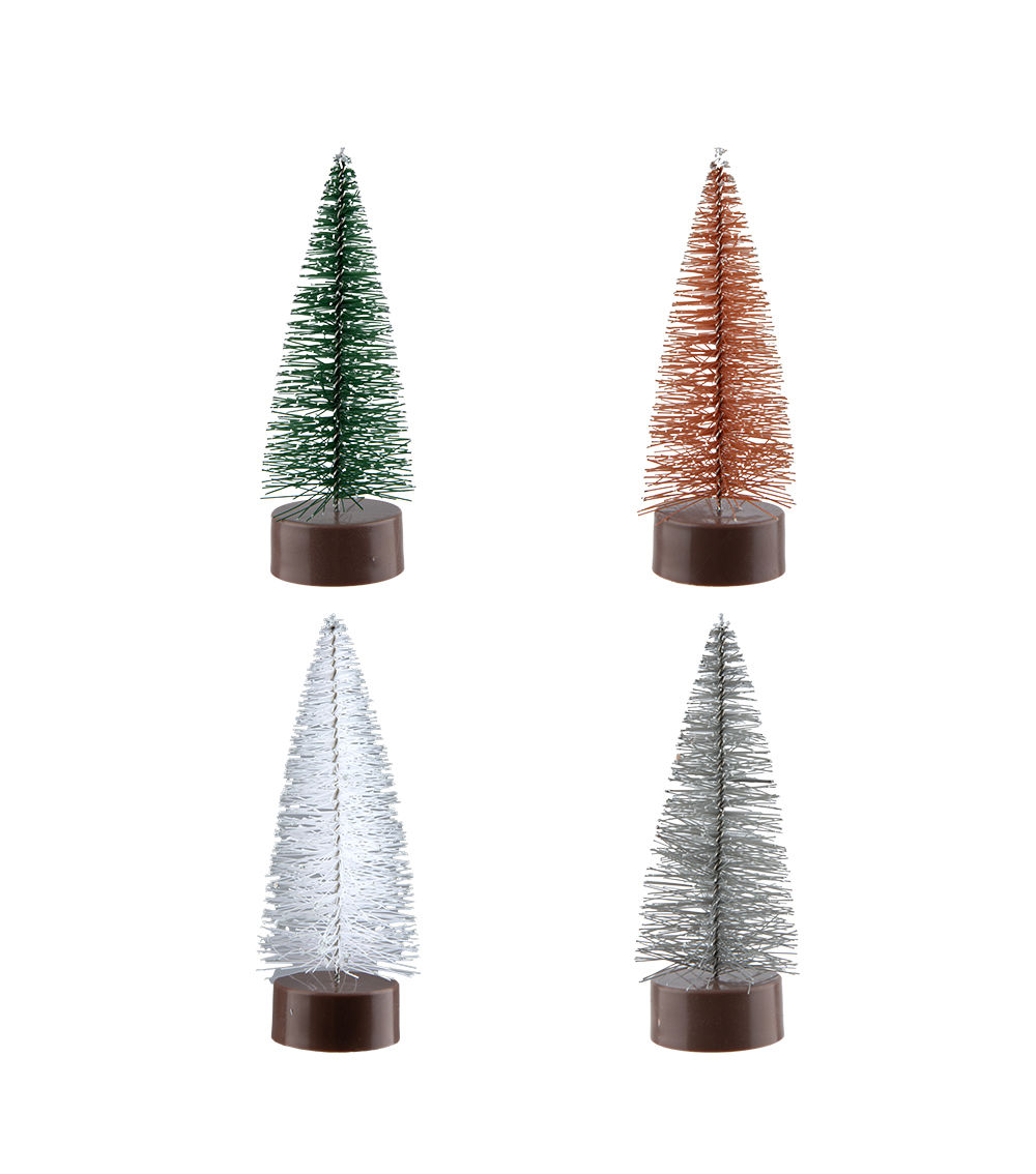 Mini Interior Christmas Tree – Assorted (1 pc)