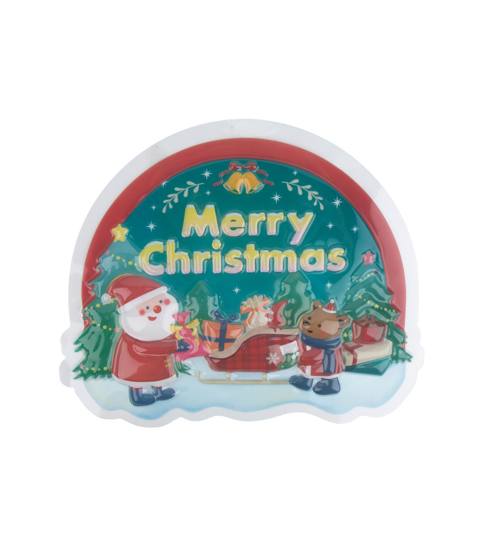 Christmas Clear Panel – Assorted (1 pc)