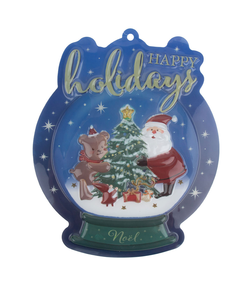 Christmas Clear Panel – Assorted (1 pc)