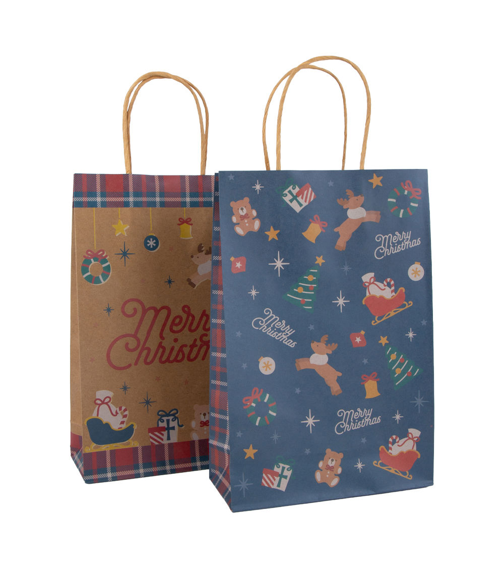 Kraft Paper Bag with Handle – Pack Of 2