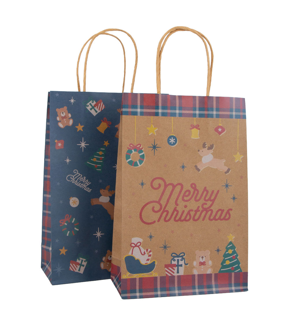 Kraft Paper Bag with Handle – Pack Of 2