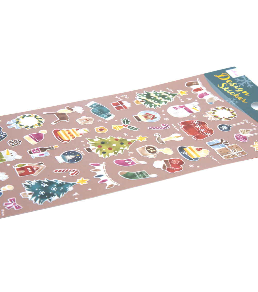 Christmas Motif Masking Stickers