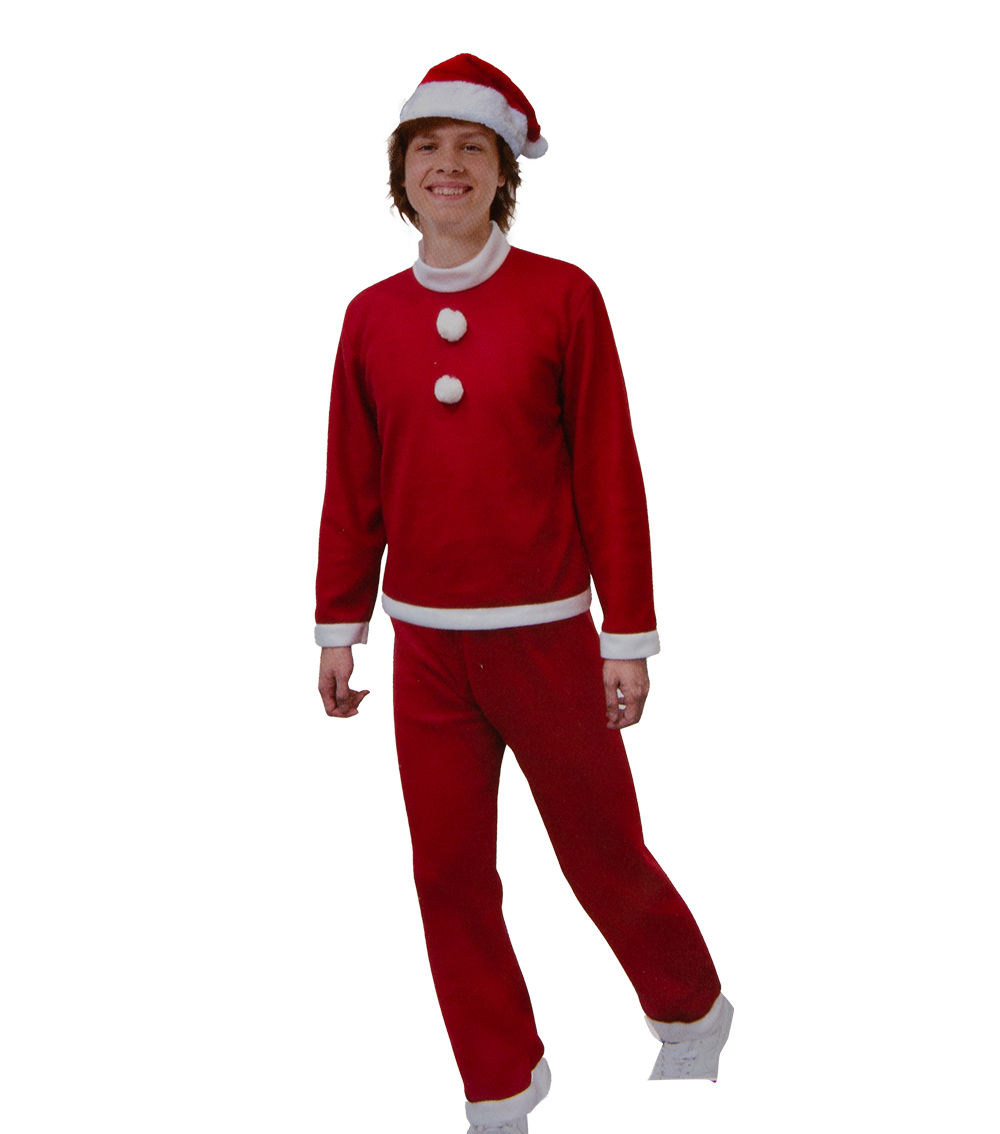 Santa Costume - Red & White