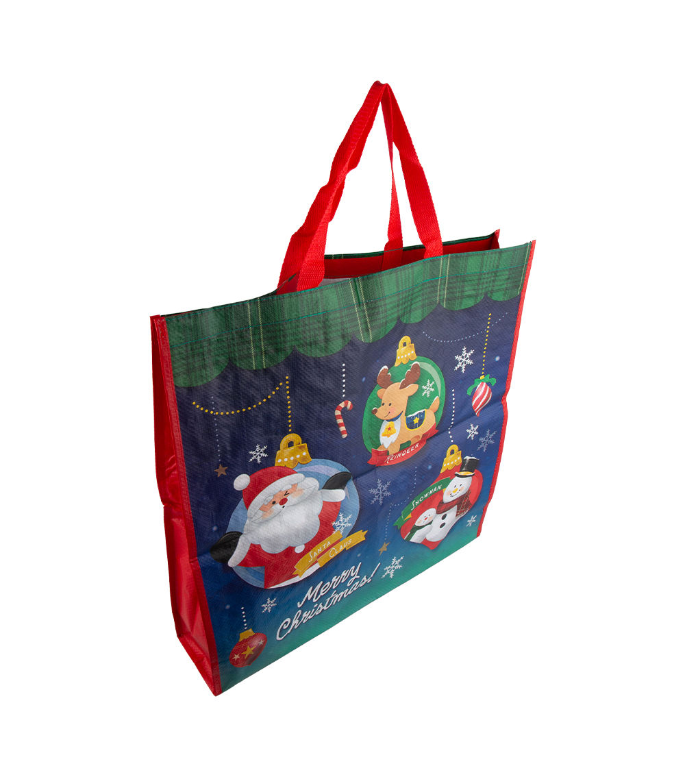 Christmas Ornament Handle Bag
