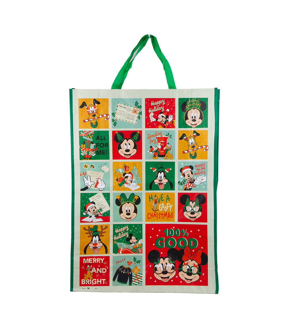 Christmas CF Handle Bag – Mickey and Friends