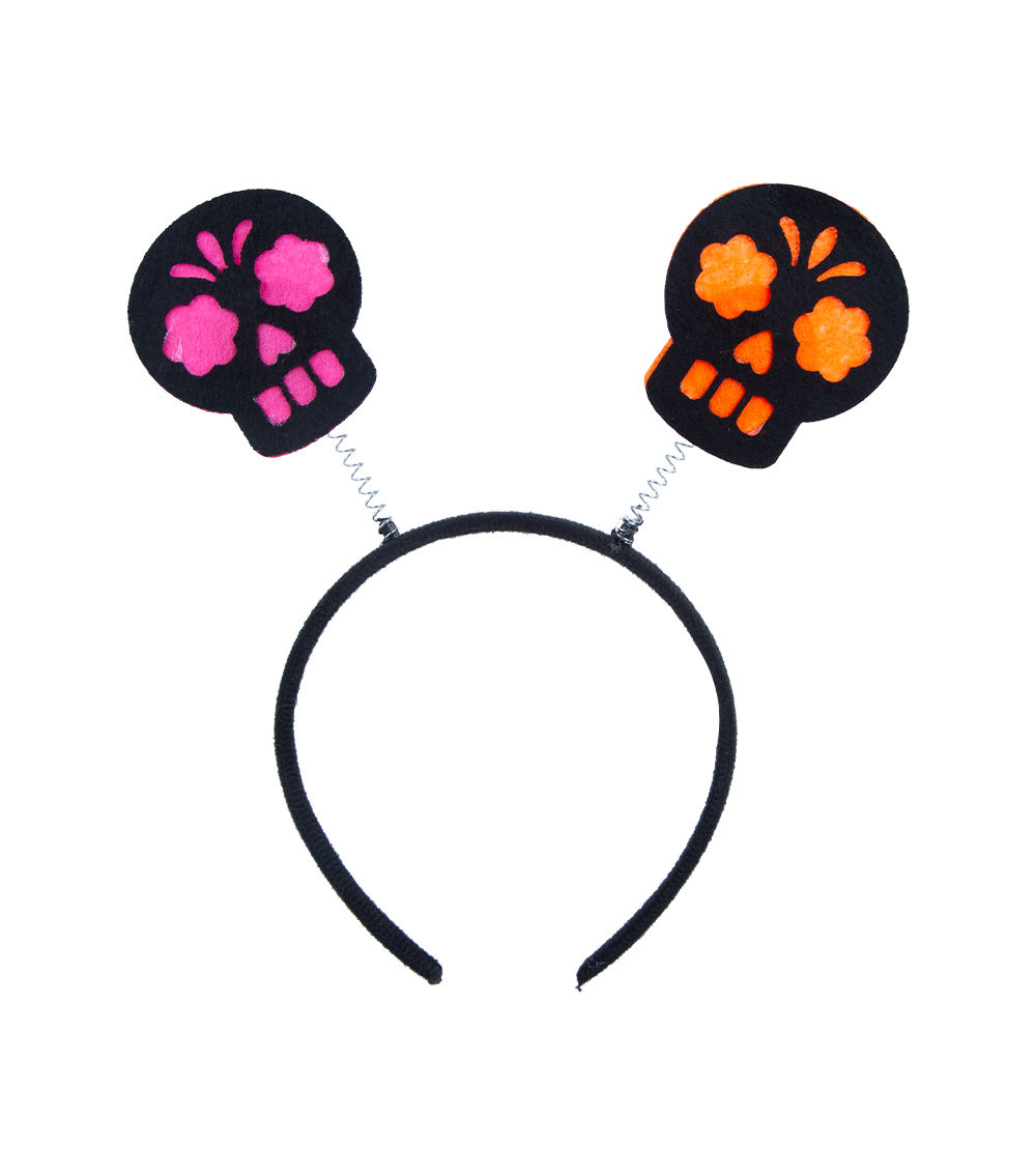 Halloween Skull Character Headband