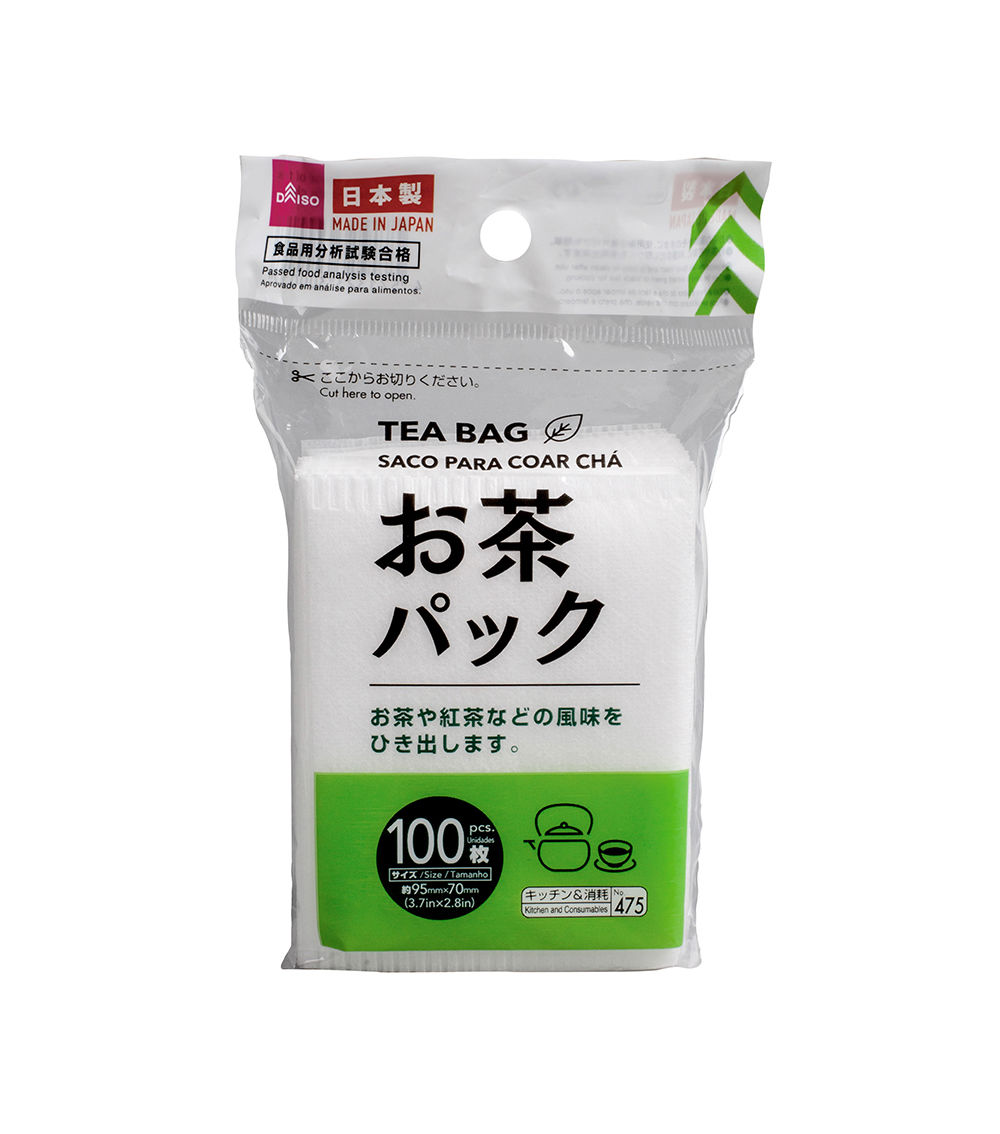 Tea Pack Compact Type – 100 Disposable Filter Bags