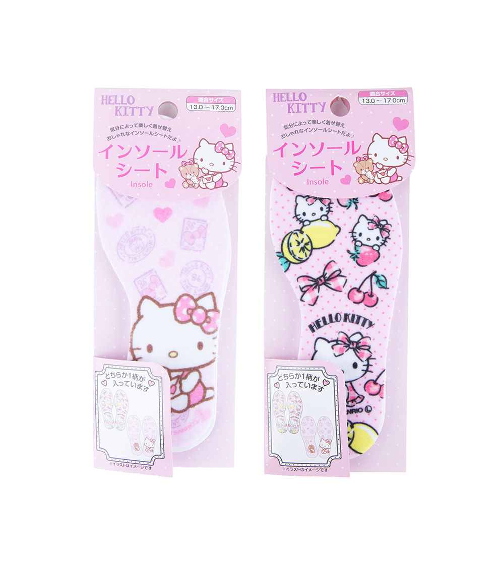 Hello Kitty Insoles, Pink (1 pc) - 13.0cm x 17.0cm