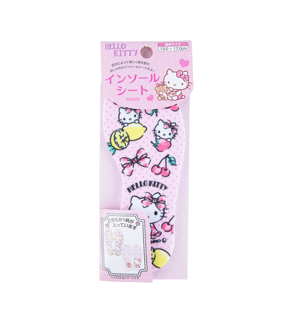 Hello Kitty Insoles, Pink (1 pc) - 13.0cm x 17.0cm