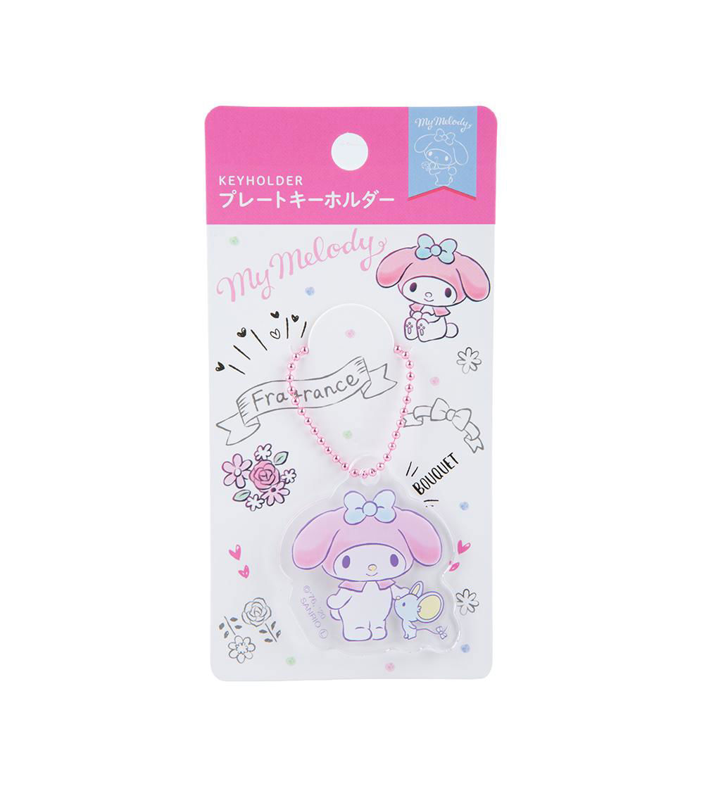 My Melody Plate Keyholder, Multicolor