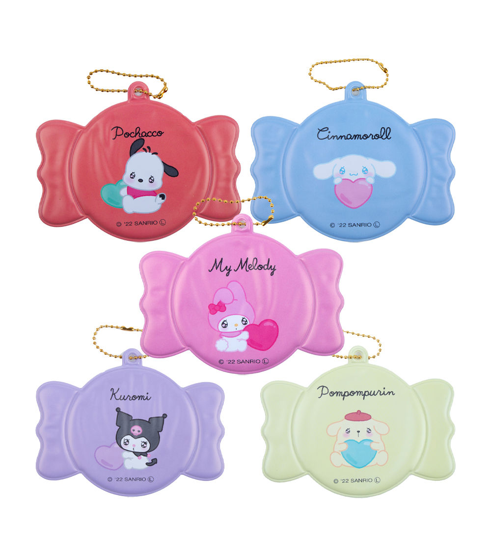 Sanrio Character Key Holder with Pocket, Assorted (1 pc)