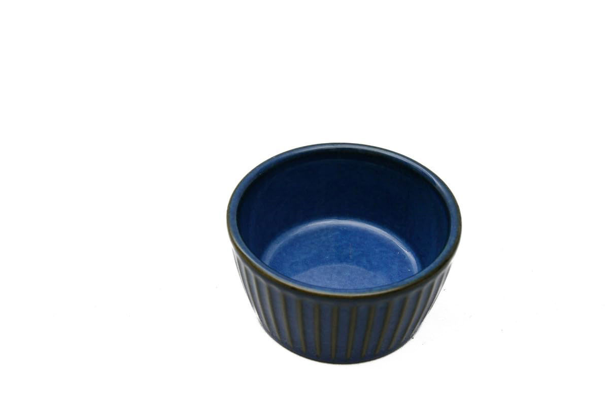 Stripe Embossed Cocotte – Navy