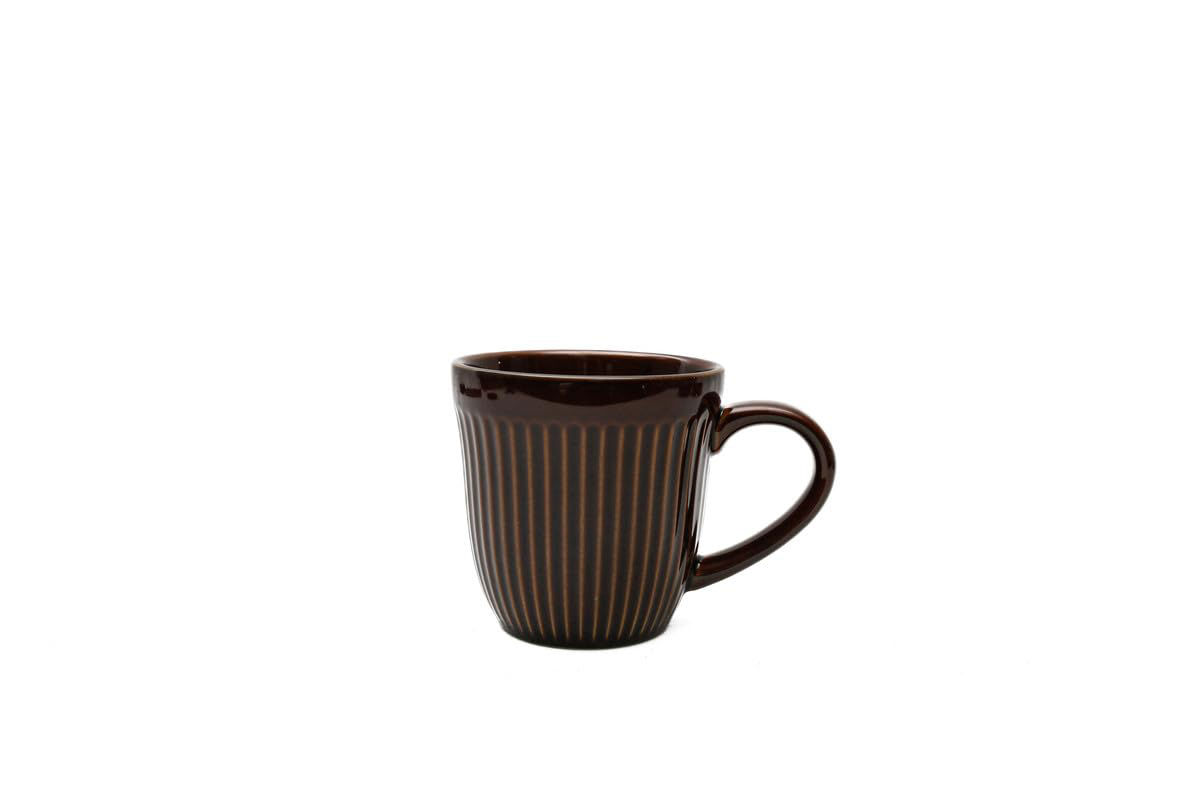Stripe Embossed Cocotte – Brown