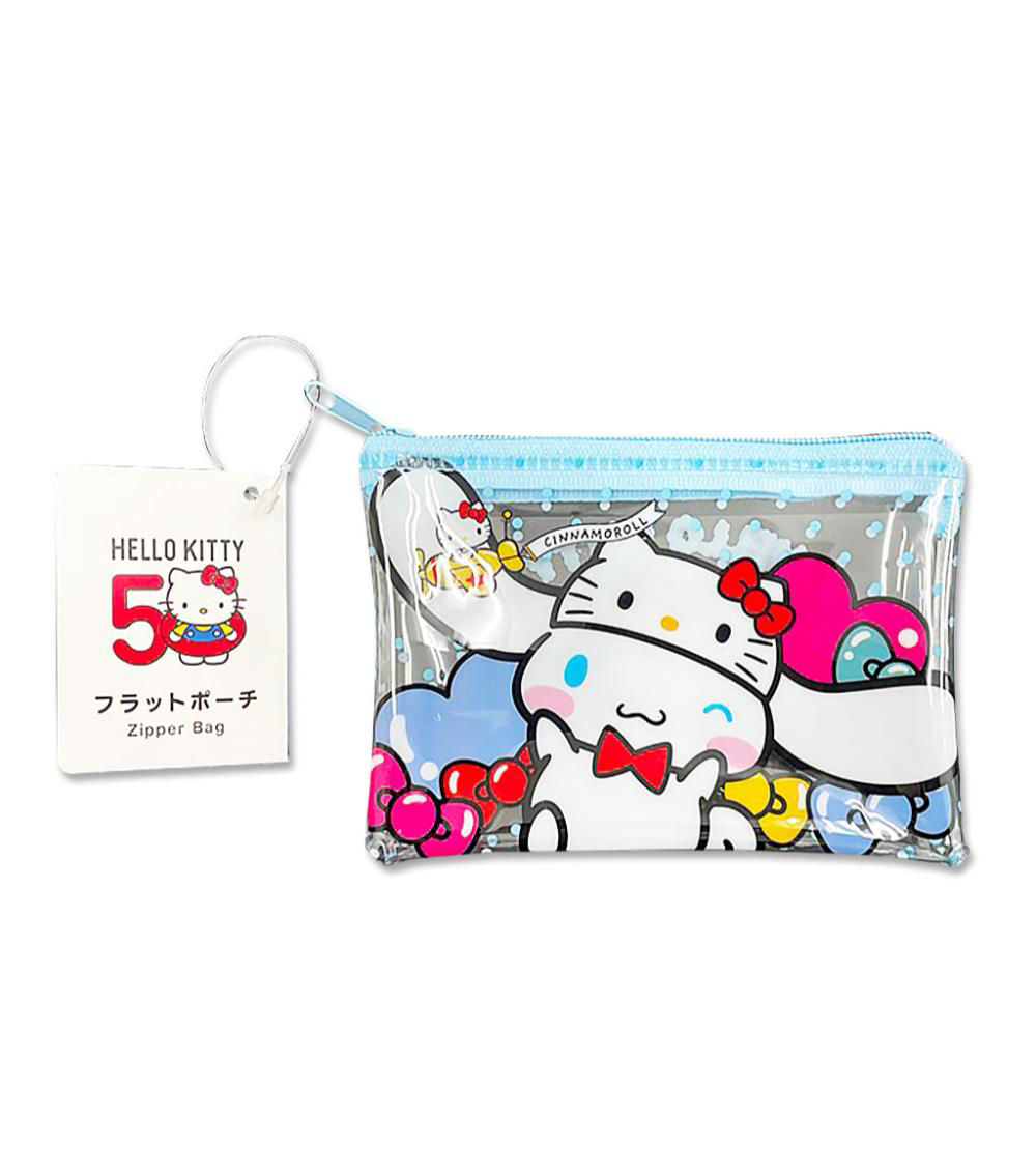 Cinnamoroll 50th Anniversary Flat Pouch – Green