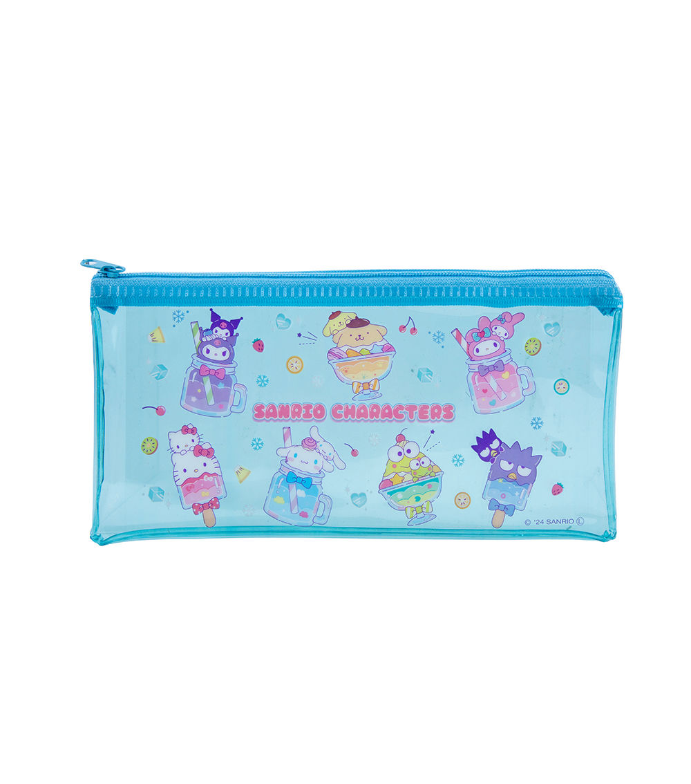 Sanrio Characters Slim Pouch, Light Blue