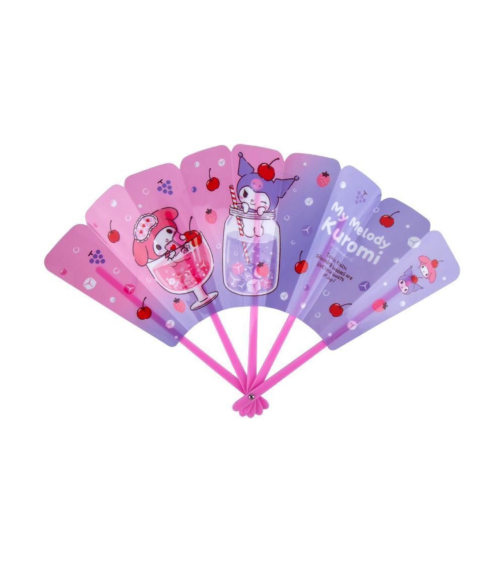 Sanrio Characters Water Repellent Fan, Assorted (1 pc)