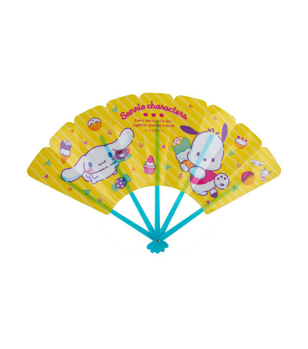 Sanrio Characters Water Repellent Fan, Assorted (1 pc)