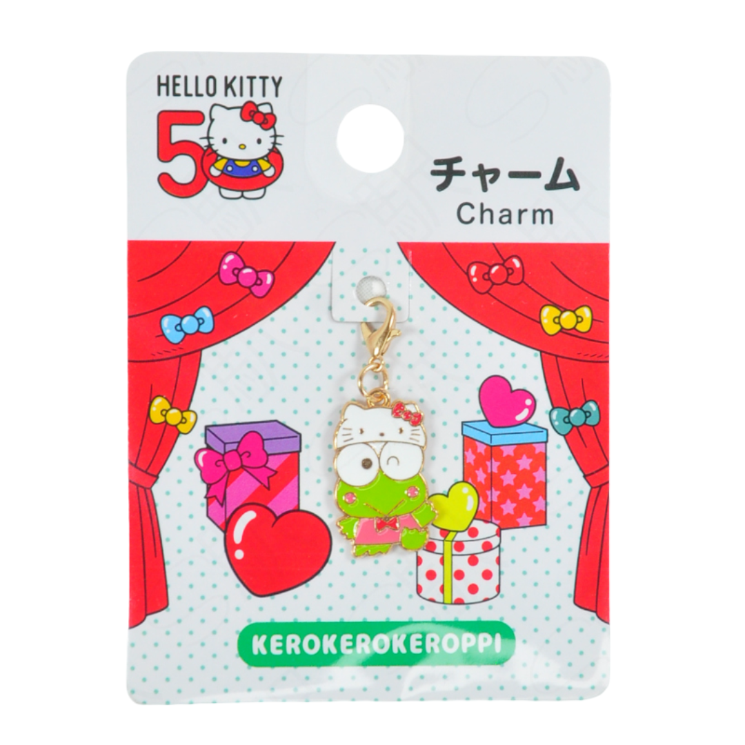 Kerokerokeroppi 50th Anniversary Charm, Multicolor