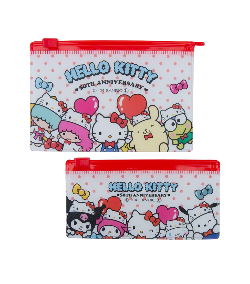 Sanrio Characters Zipper Case, Multicolor