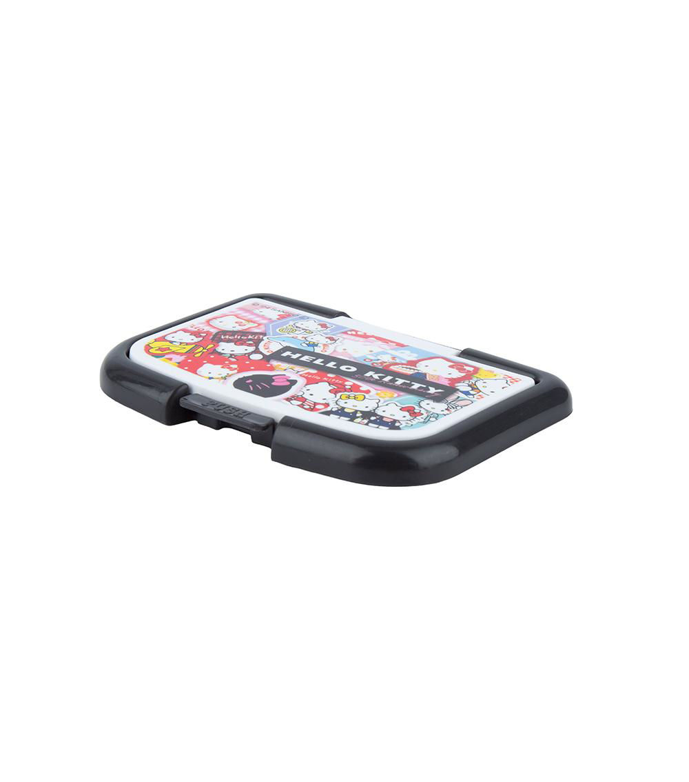 Hello Kitty Mirai One-Push Wet Sheet Lid, Multicolor