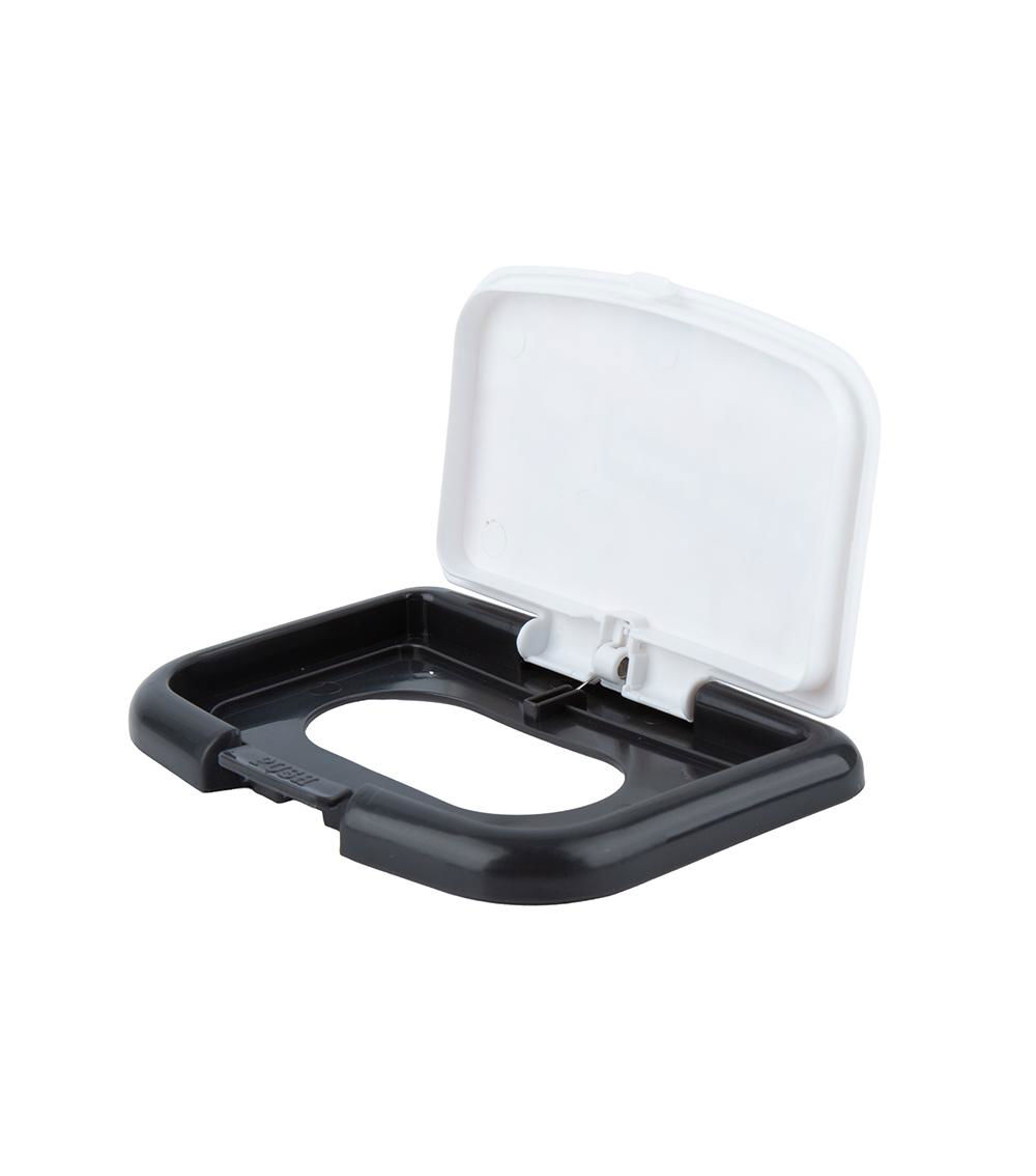 Hello Kitty Mirai One-Push Wet Sheet Lid, Multicolor