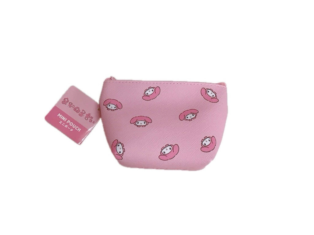 My Melody Boat Shape with Lettering Mini Pouch, Pink