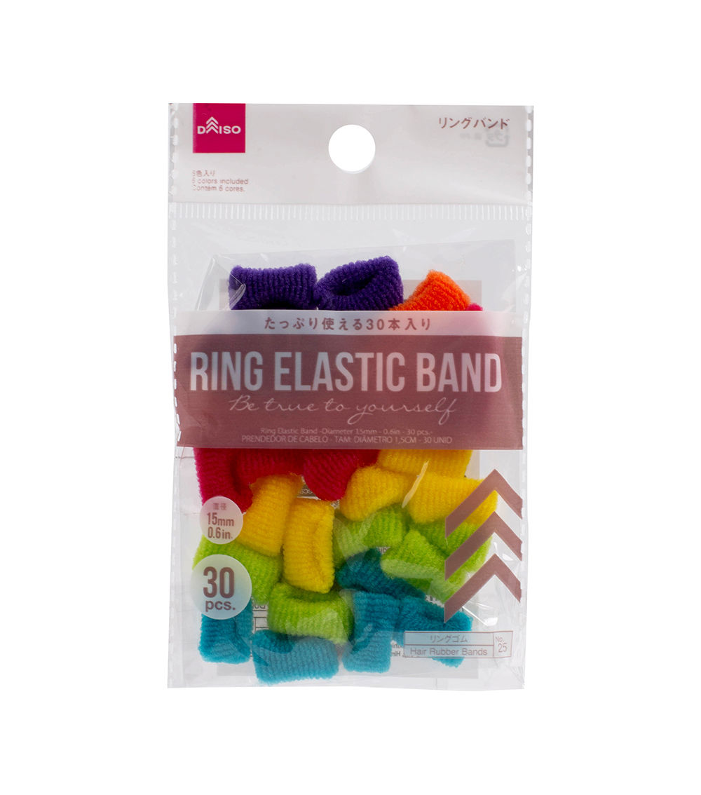 Ring Elastic Bands – 30-Piece Set, 15 mm Diameter​