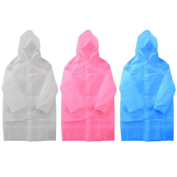 Waterproof Kids’ Raincoat – Assorted (1 Pc)