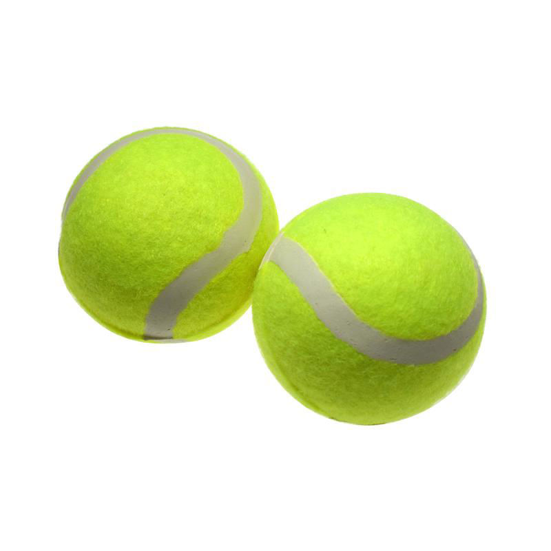 Durable Green Tennis Balls – 2-Pack