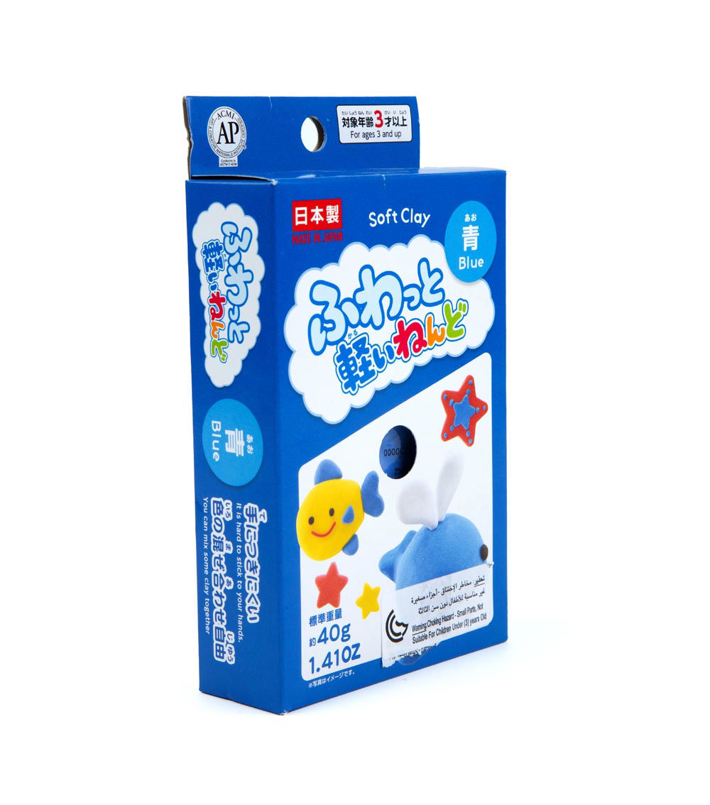 Soft Clay, Blue (1 pc)