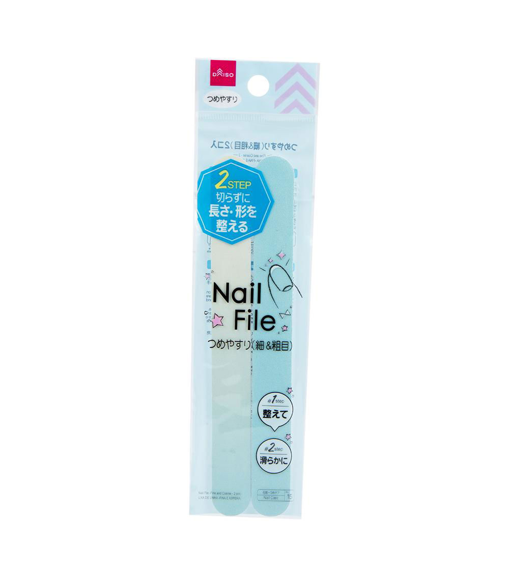 Nail File with Aluminum Oxide, Assorted (1 pc)