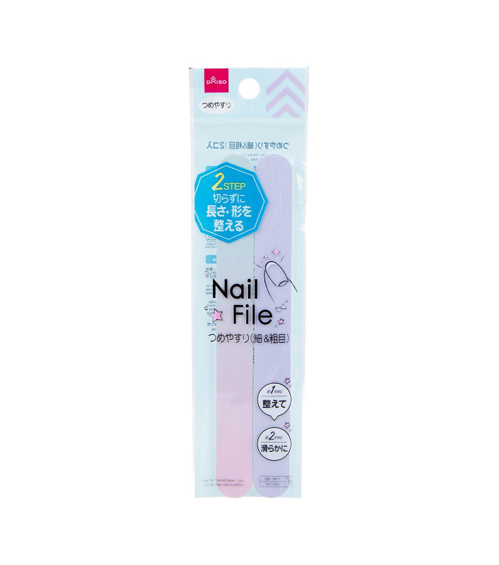 Nail File with Aluminum Oxide, Assorted (1 pc)
