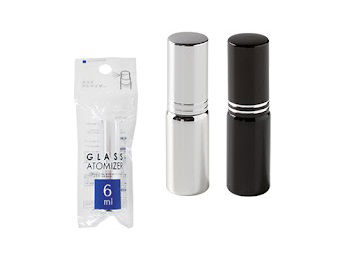 Metallic Glass Atomizer, Assorted (1 pc) - 6 ml