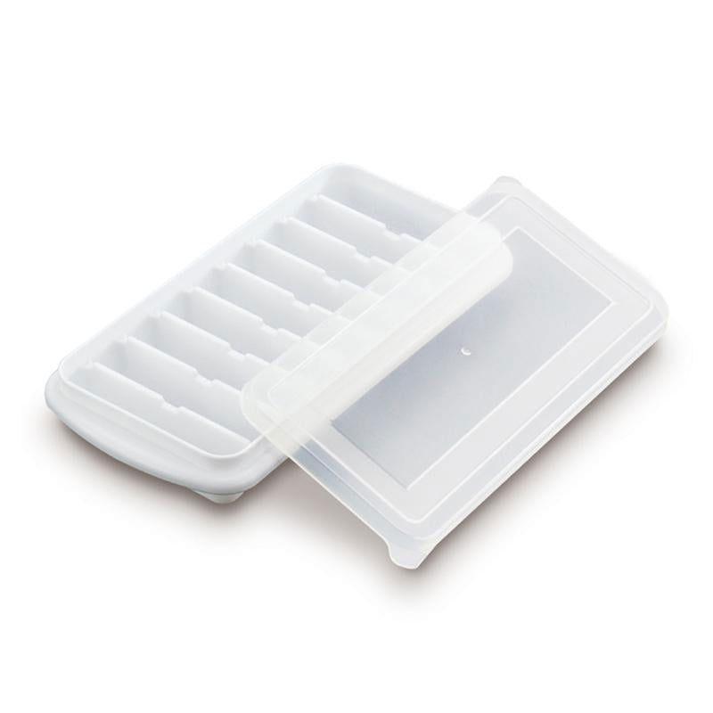 Ice Cube Tray with Lid for Oblong Cube Shape