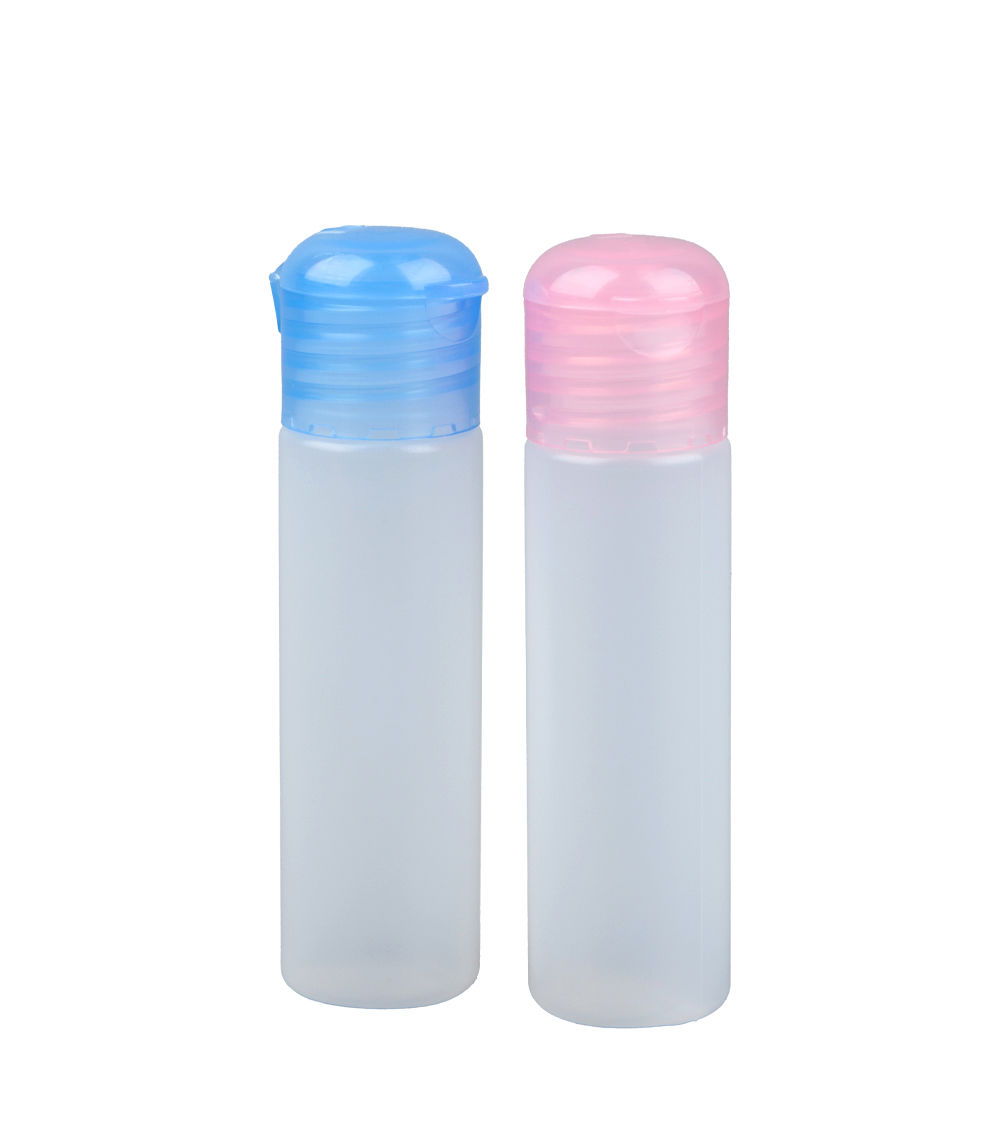 Colored One-Touch Bottle – Pink & Yellow ( 20ml - 2 Pieces)