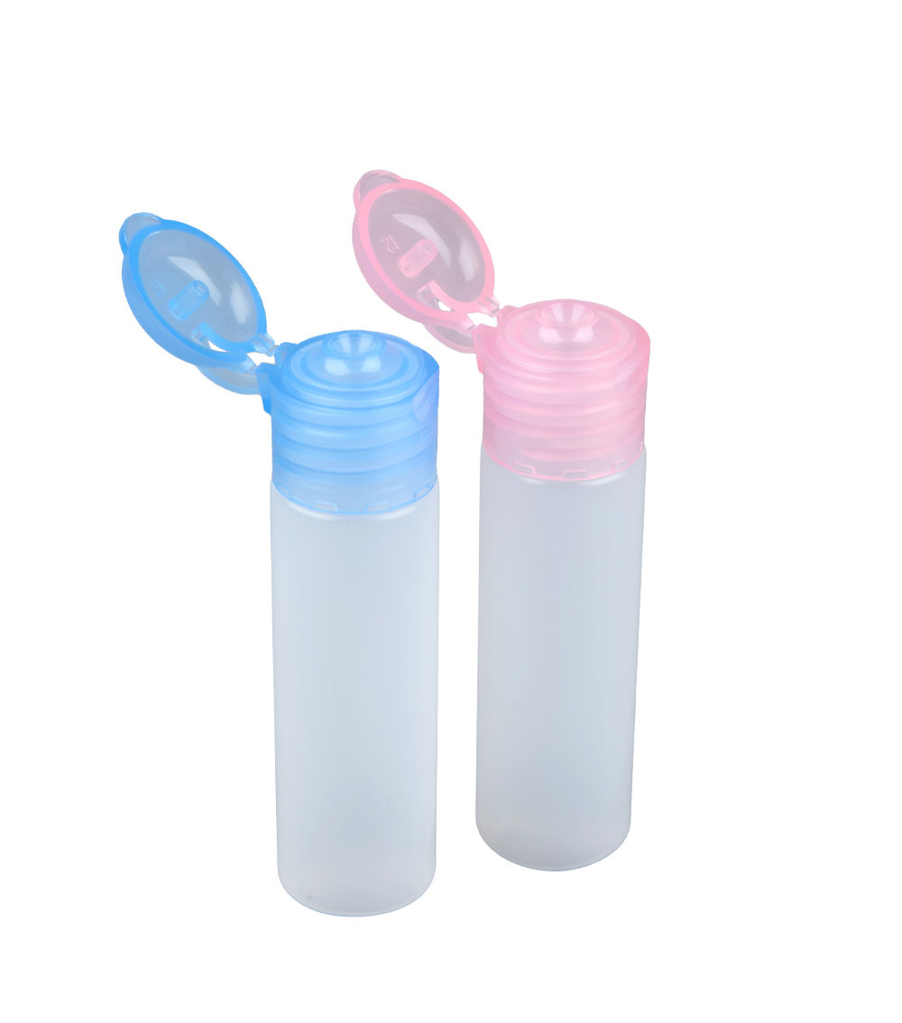 Colored One-Touch Bottle – Pink & Yellow ( 20ml - 2 Pieces)