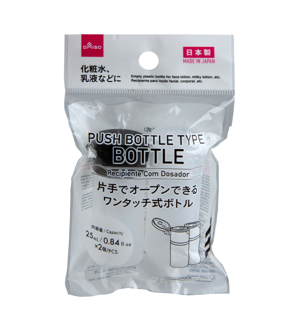 Color Bottle – Easy Open – Clear (25ml - 2 Pieces)