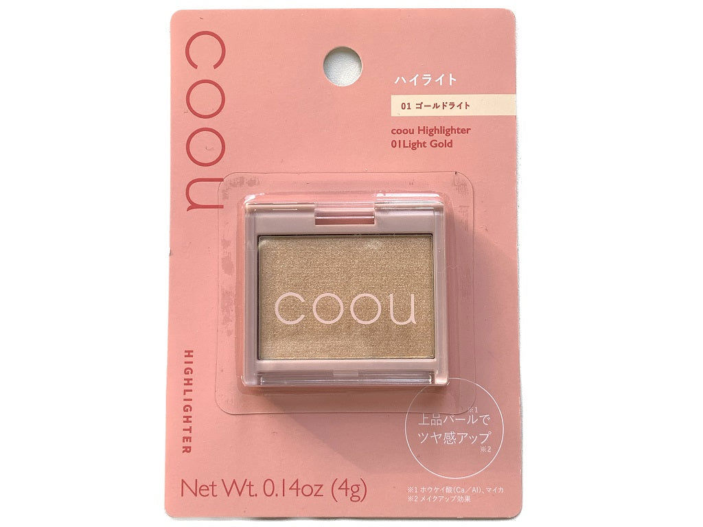 Coou Highlighter 01 – Light Gold, Beige