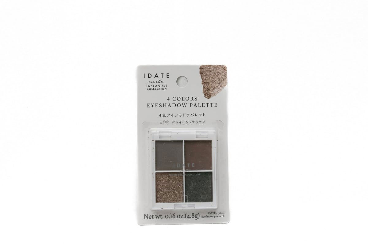 Idate 4-Color Eyeshadow Palette – 08 Black