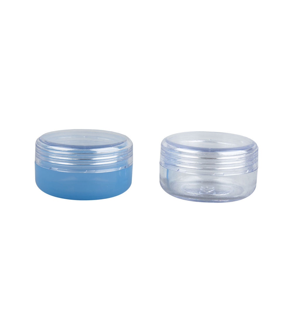 2 Pcs Refill Containers for Cream – Compact Travel Jars