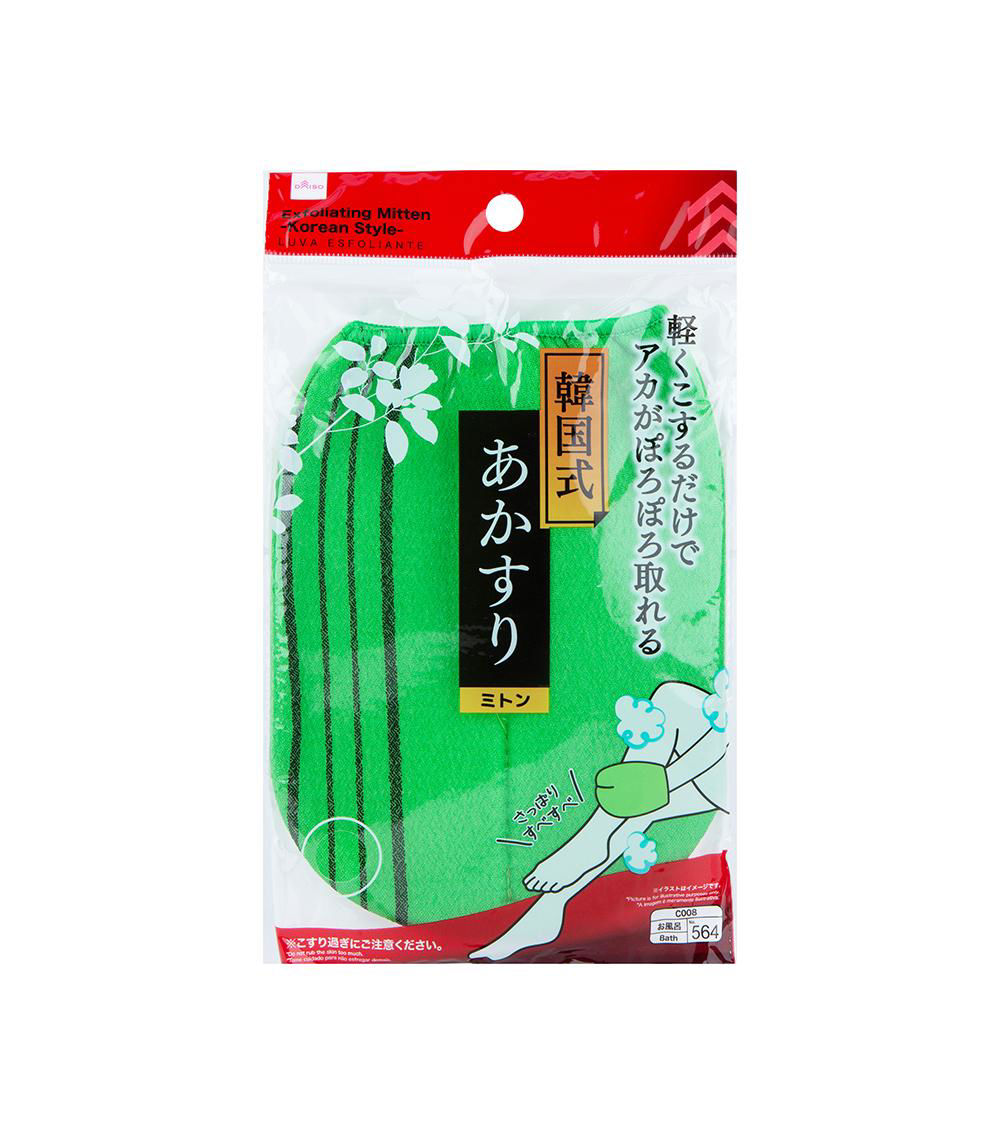  Korean Style Body Scrubbing Mitten, Assorted (1 pc)
