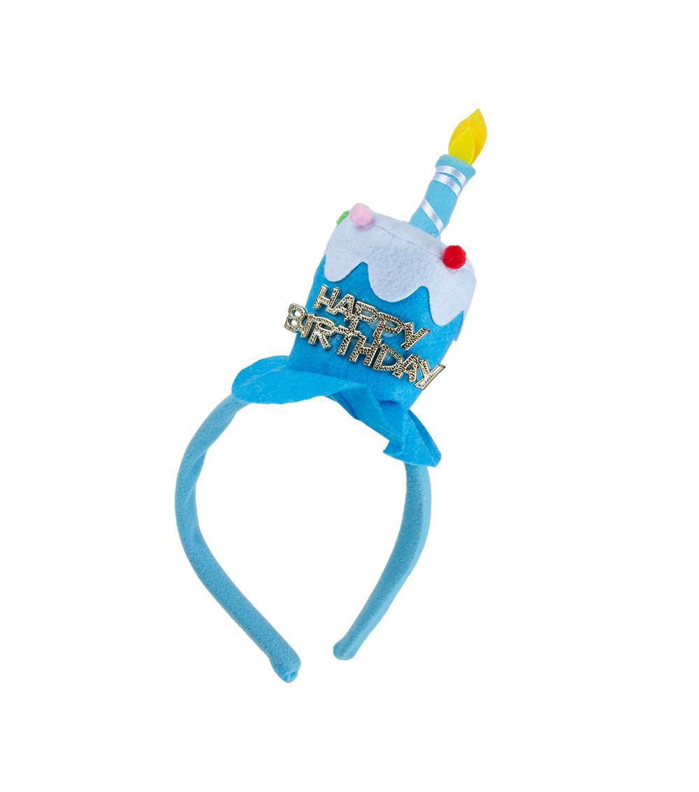 Cake Hat Birthday Headband, Assorted (1 pc)