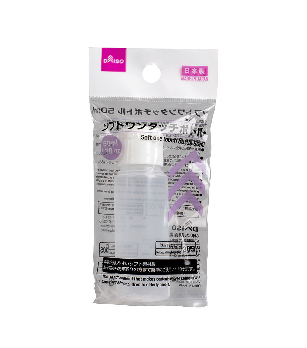 MUJI Polyethylene Subdivision Bottle with One Touch Cap – 50