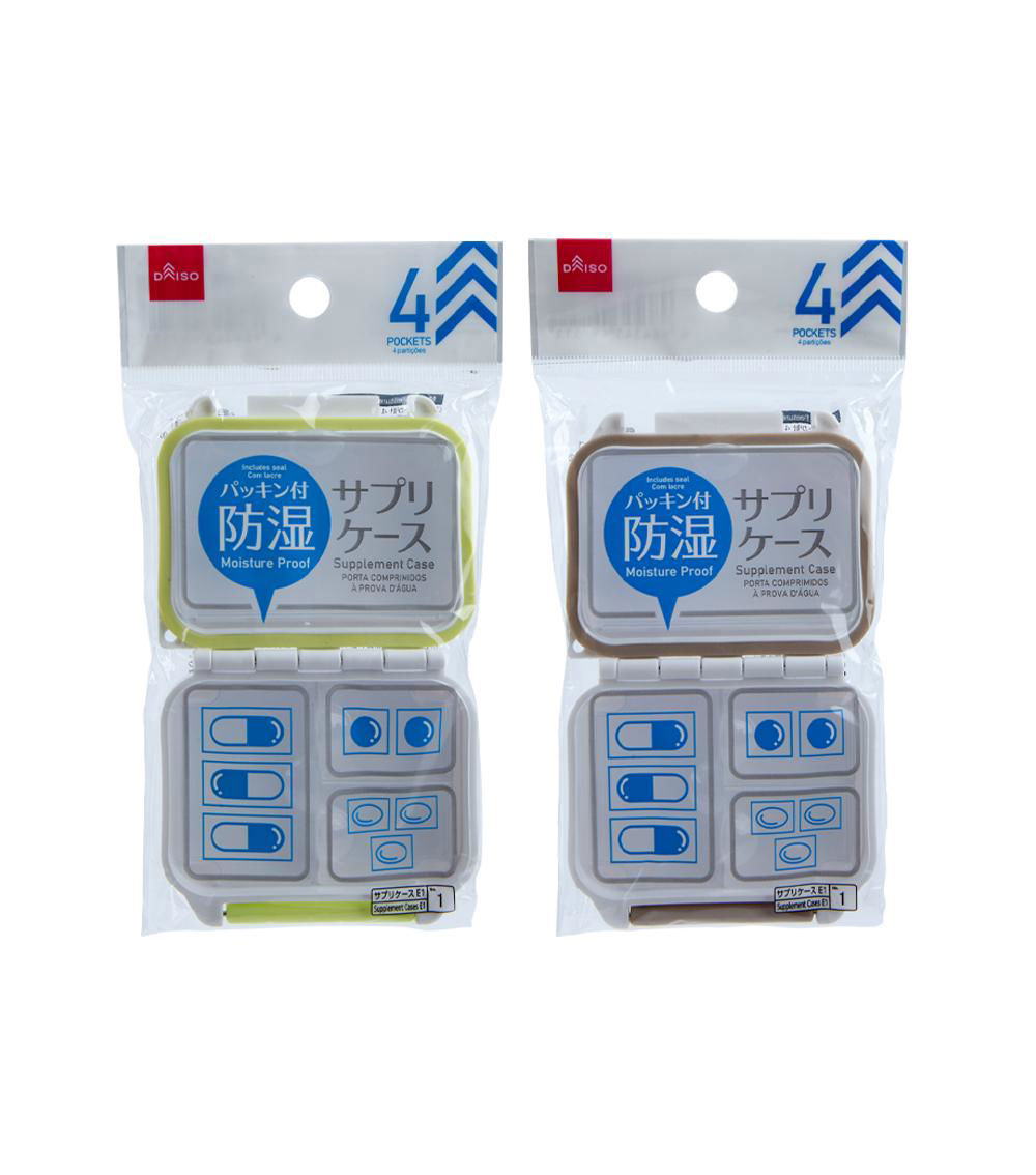 Easy Seal Pill Case, Assorted (1 pc)