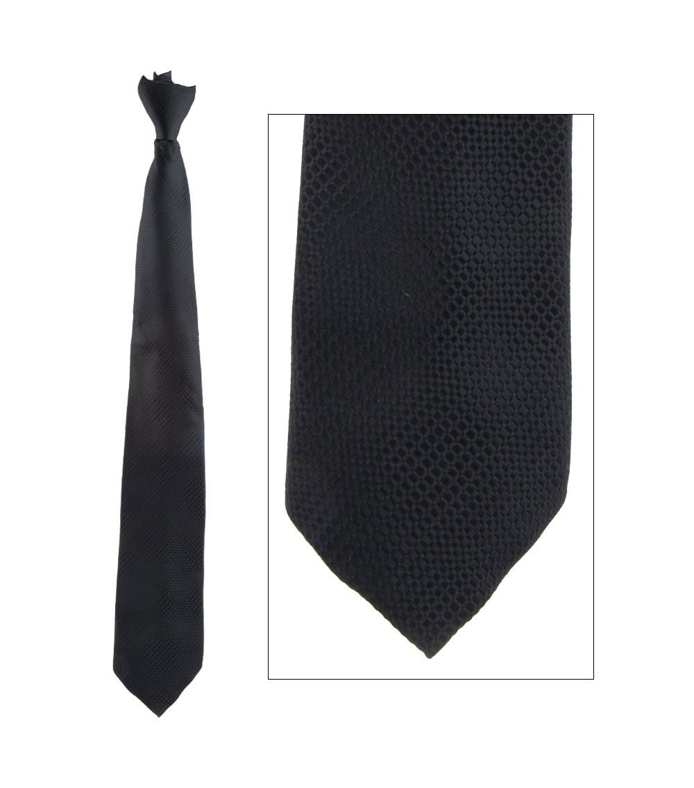 Pre-Tied Tie, Black