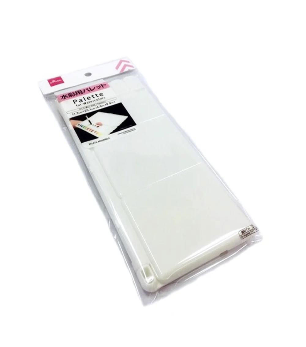 Watercolors Palette, White (11.7cm x 25.1cm)