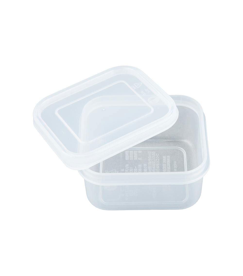 Mini Pack Containers, Clear (3 pcs) -180ml