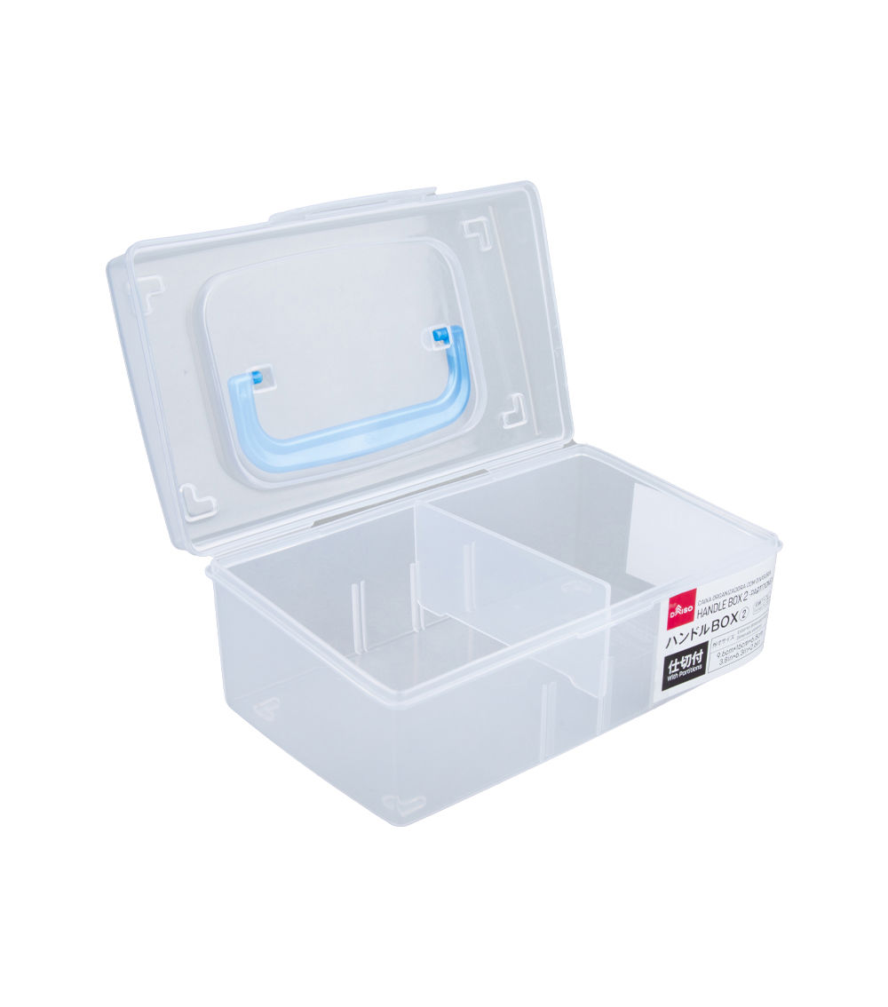 Box with Handle and Partition, Assorted (1 pc)