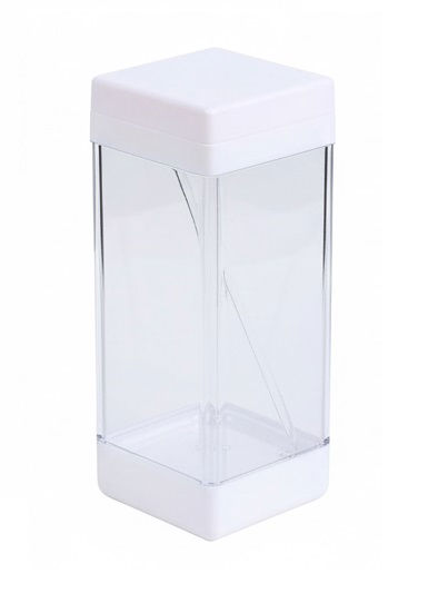 SK Double Seasoning Case – White Kitchen Spice Box