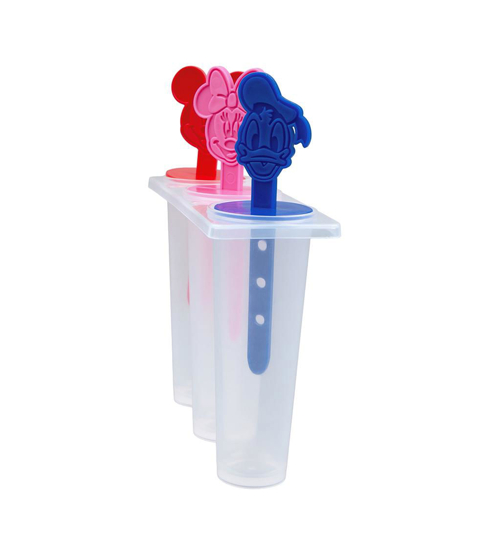 Mickey & Friends Ice Candy Maker, Multicolor (1 set)